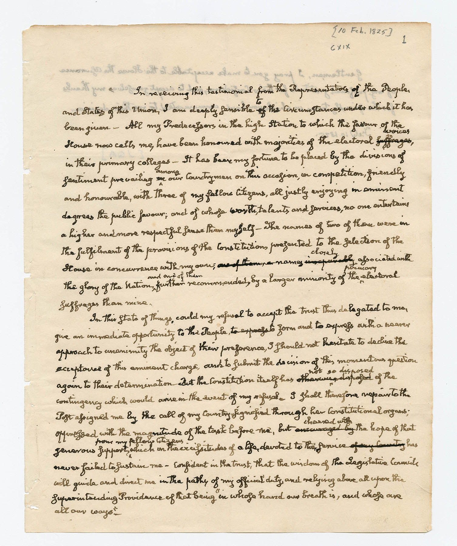 cursive handwriting that looks somewhat shaky on cream paper