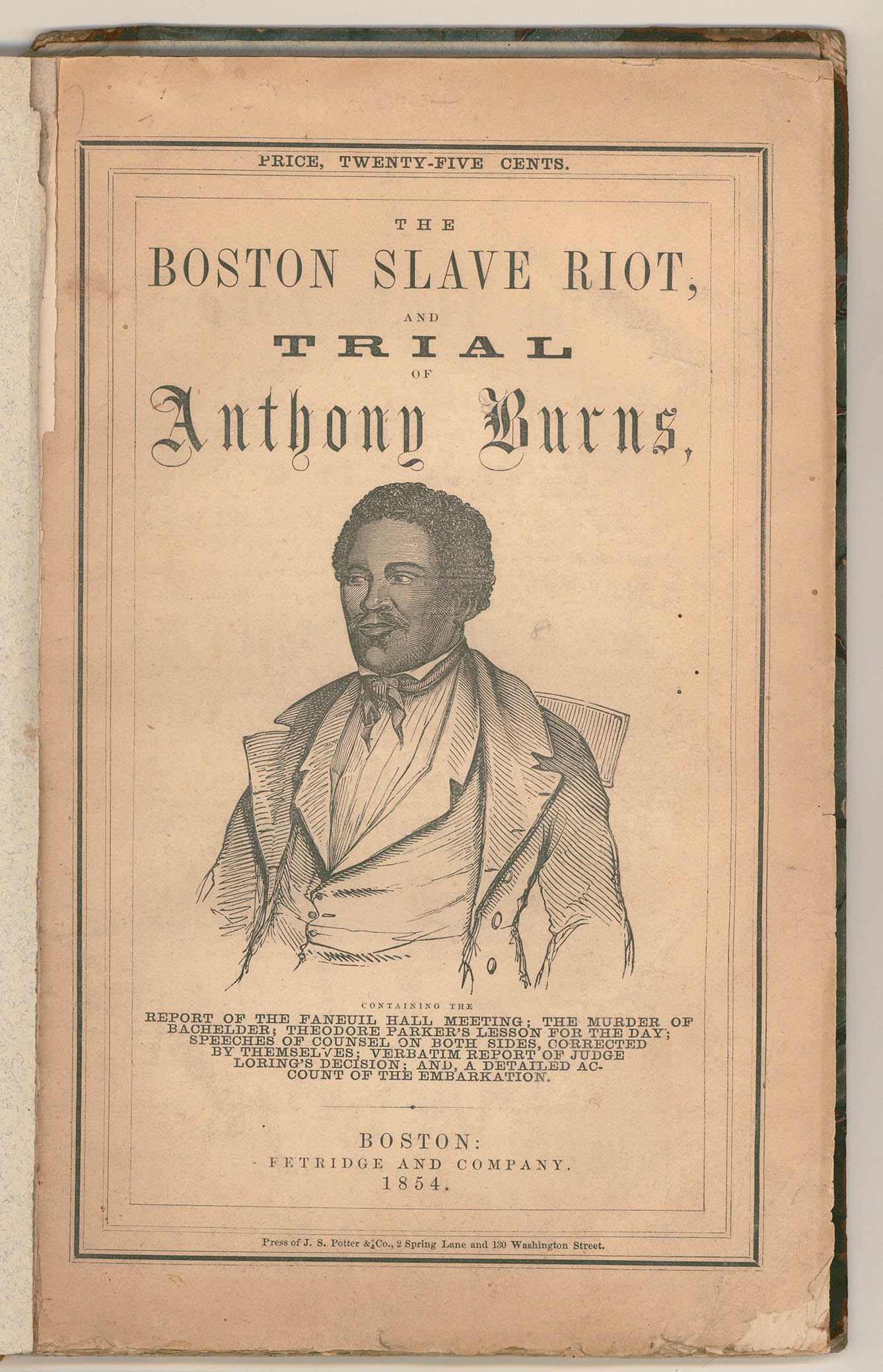 A pamphlet titled 