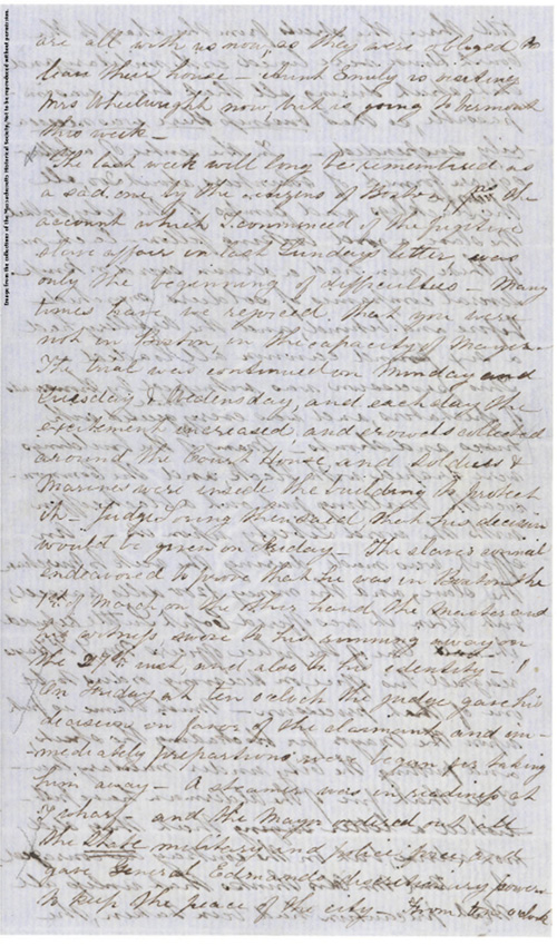 A letter written in cursive